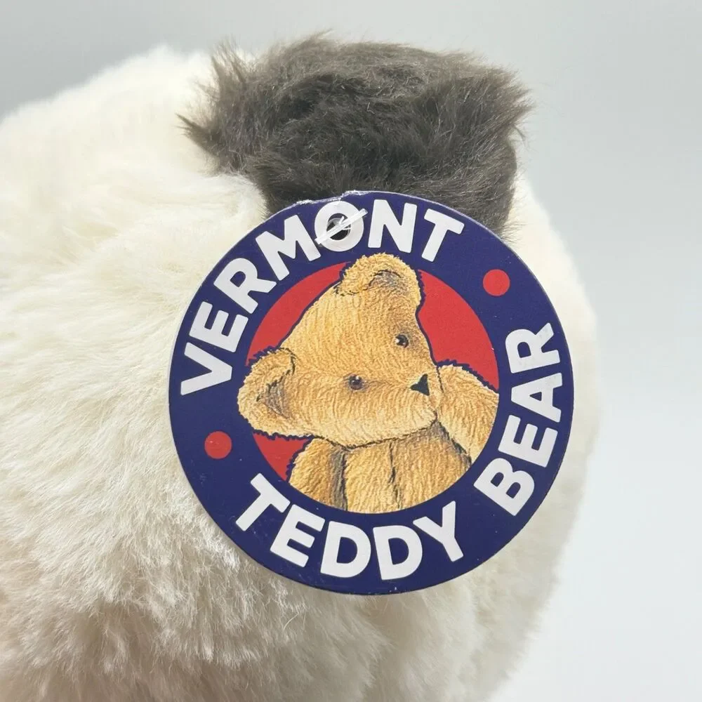 Vermont Teddy Company Bear Panda Plush 15” Black White Stuffed Animal Soft